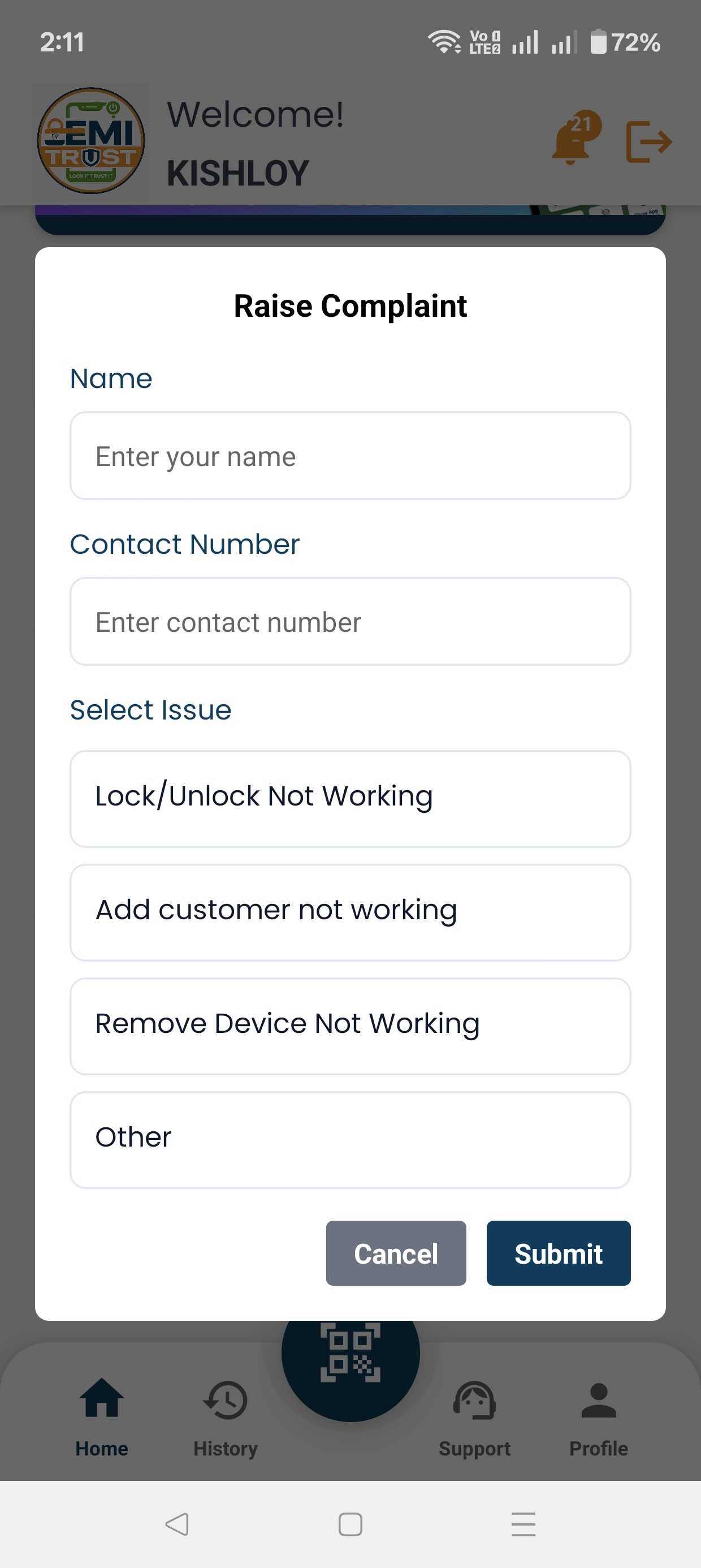 EMI Trust app screenshot screenshot13.jpg